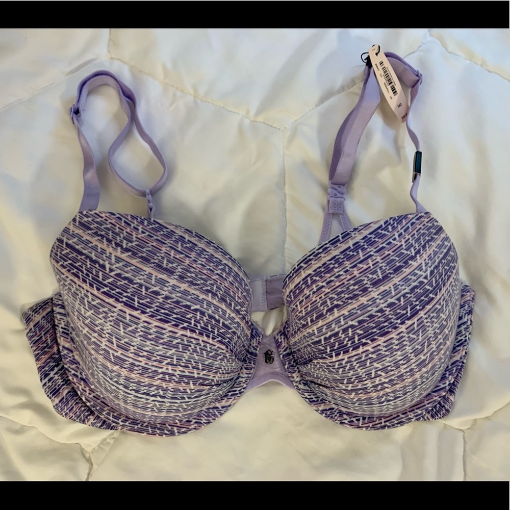 Fabulous by Victoria’s Secret (RETIRED) NWT Lined Demi/Demi-Buste Double Bra 34D